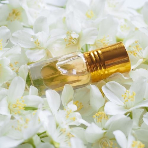 Indian Jasmine Attar oil. Natural Jasmine flower oil for relaxation and bliss